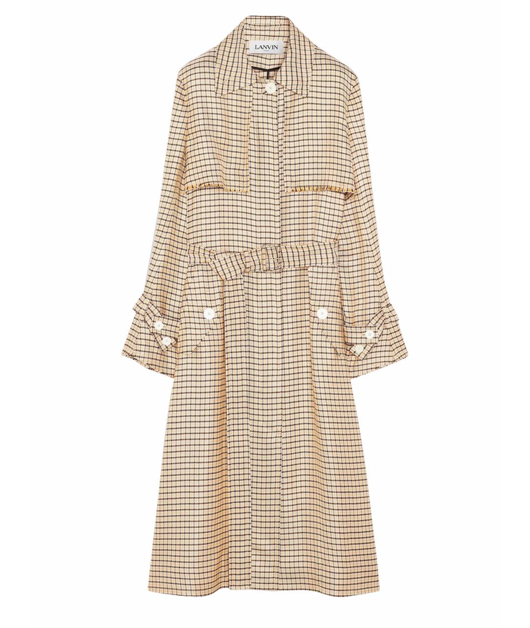 LANVIN Мульти вискозный тренч/плащ, фото 1