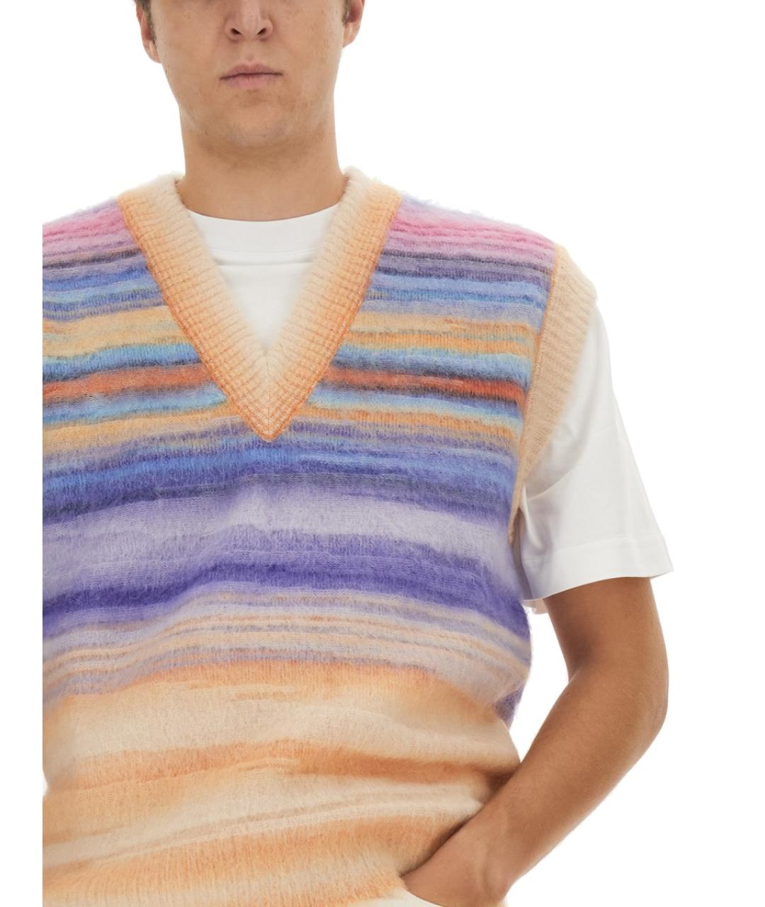 MISSONI Мульти шерстяной джемпер / свитер, фото 5