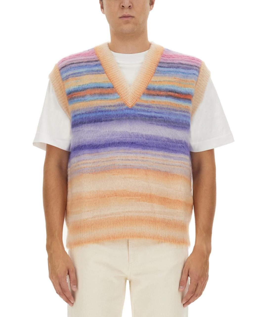 MISSONI Мульти шерстяной джемпер / свитер, фото 2