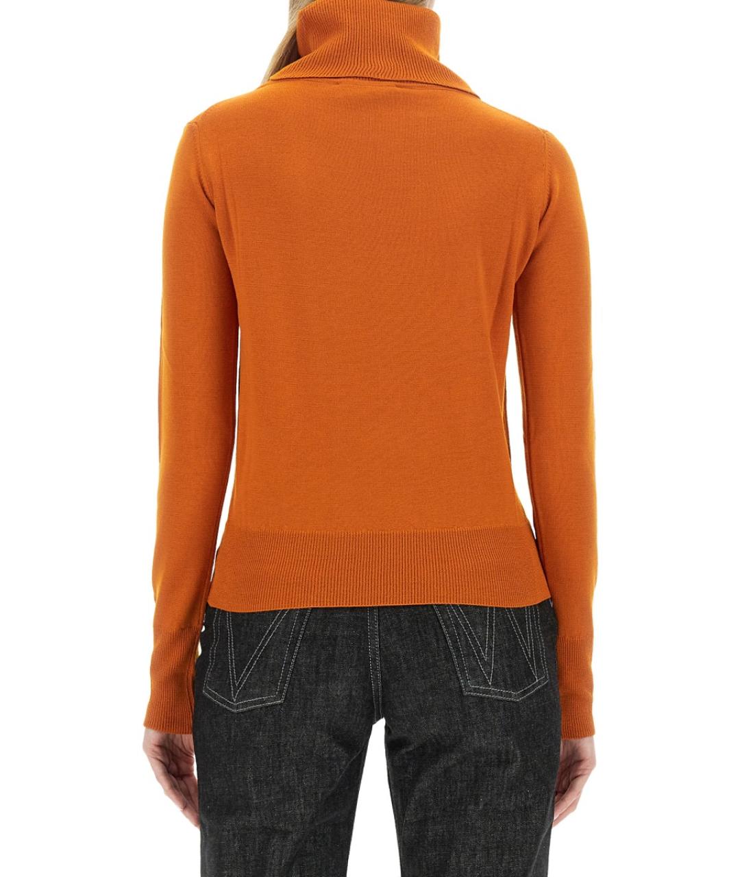 VIVIENNE WESTWOOD Оранжевый шерстяной джемпер / свитер, фото 4