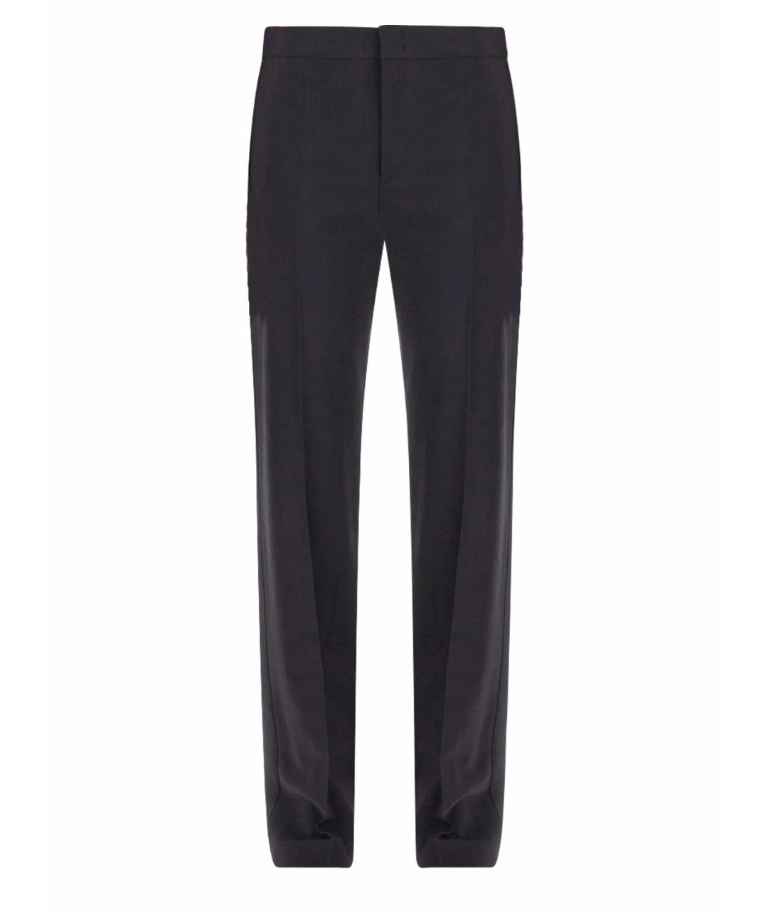 ISABEL MARANT Черные вискозные прямые брюки, фото 1