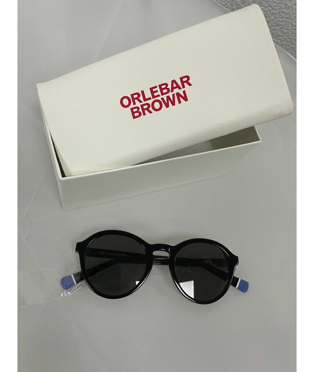 ORLEBAR BROWN Черные солнцезащитные очки, фото 3