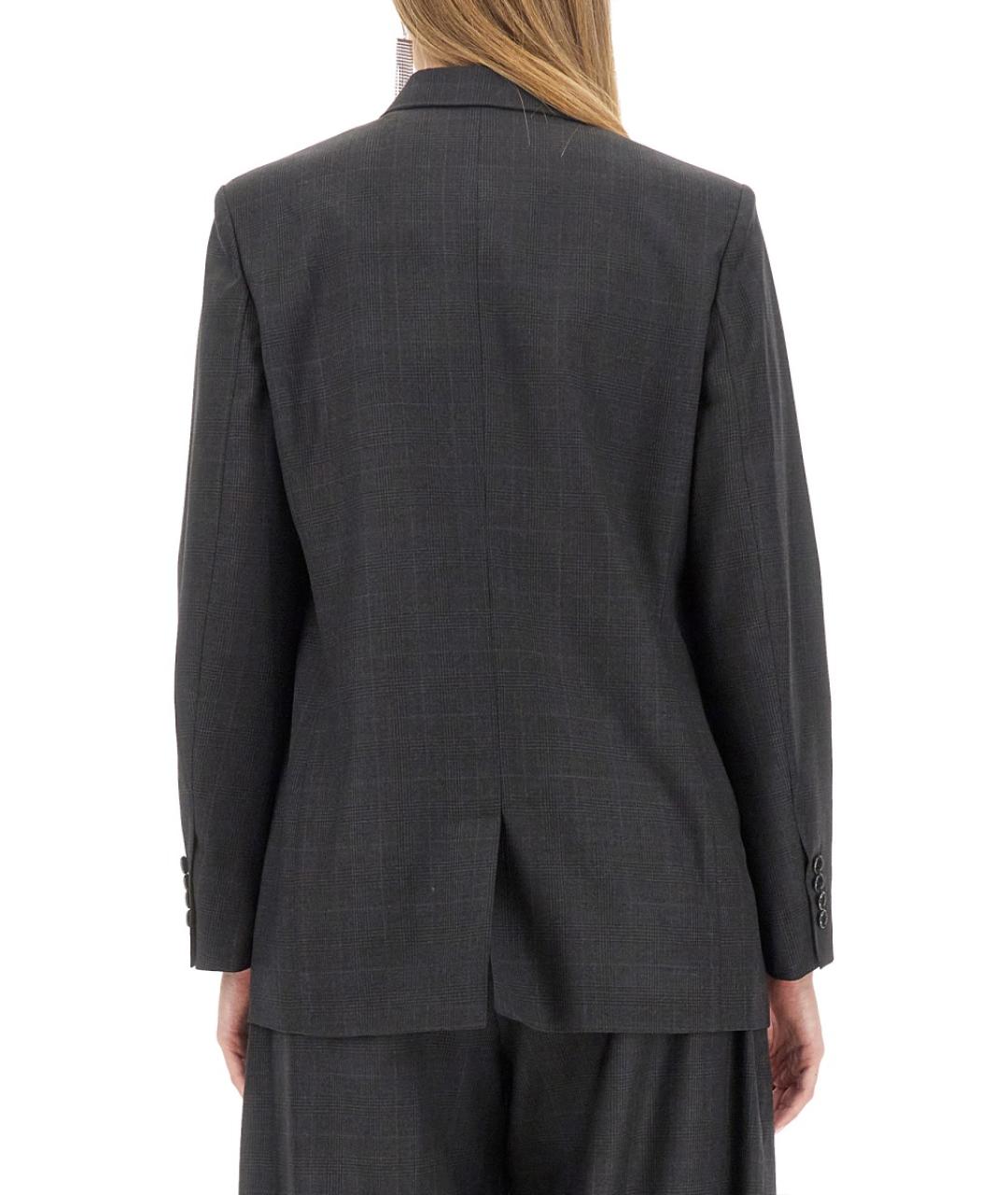 ISABEL MARANT Серый шерстяной жакет/пиджак, фото 4