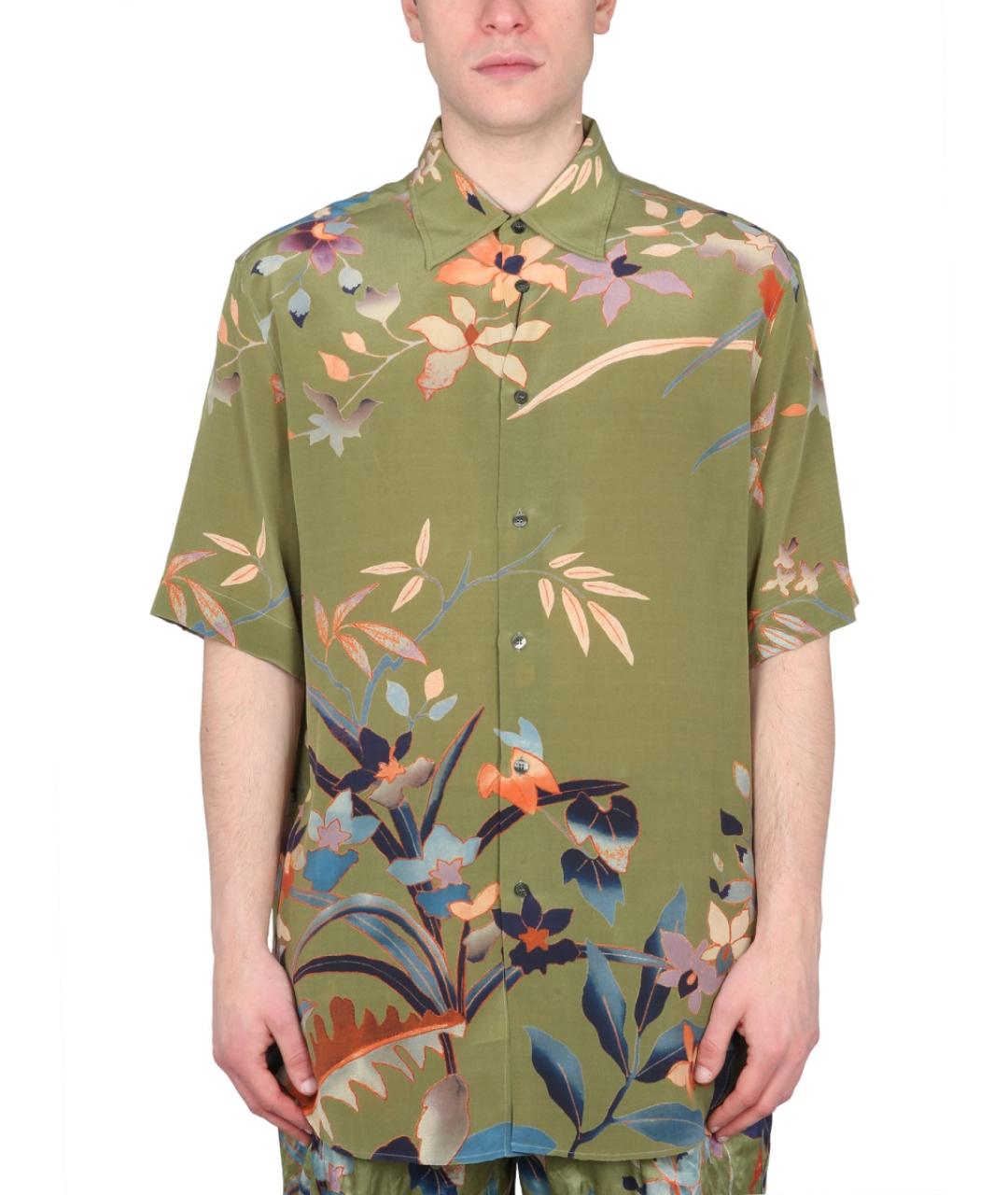 ETRO Зеленая кэжуал рубашка, фото 2