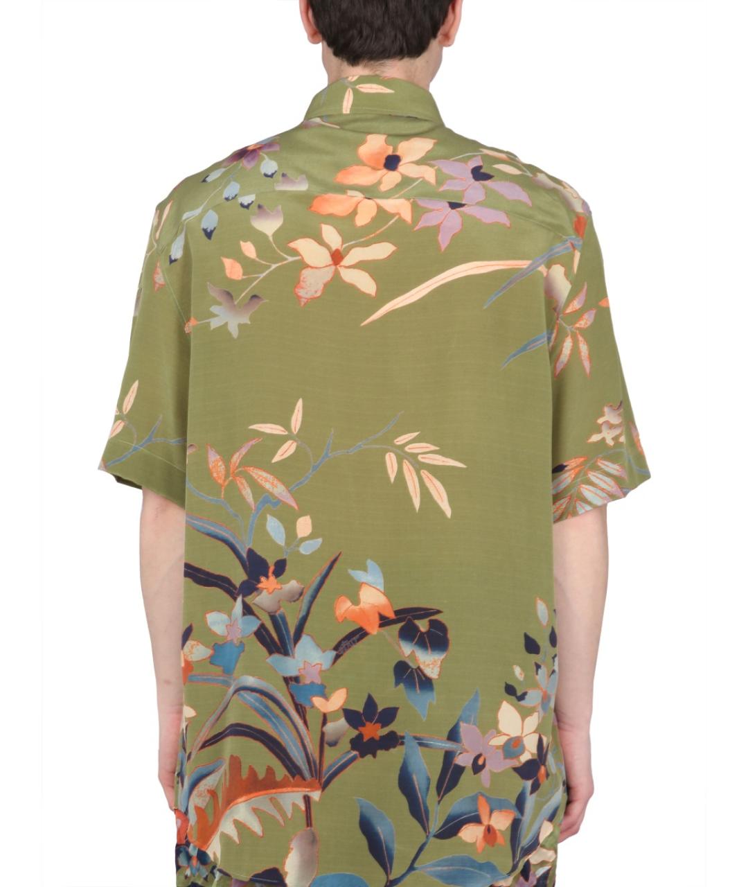 ETRO Зеленая кэжуал рубашка, фото 4