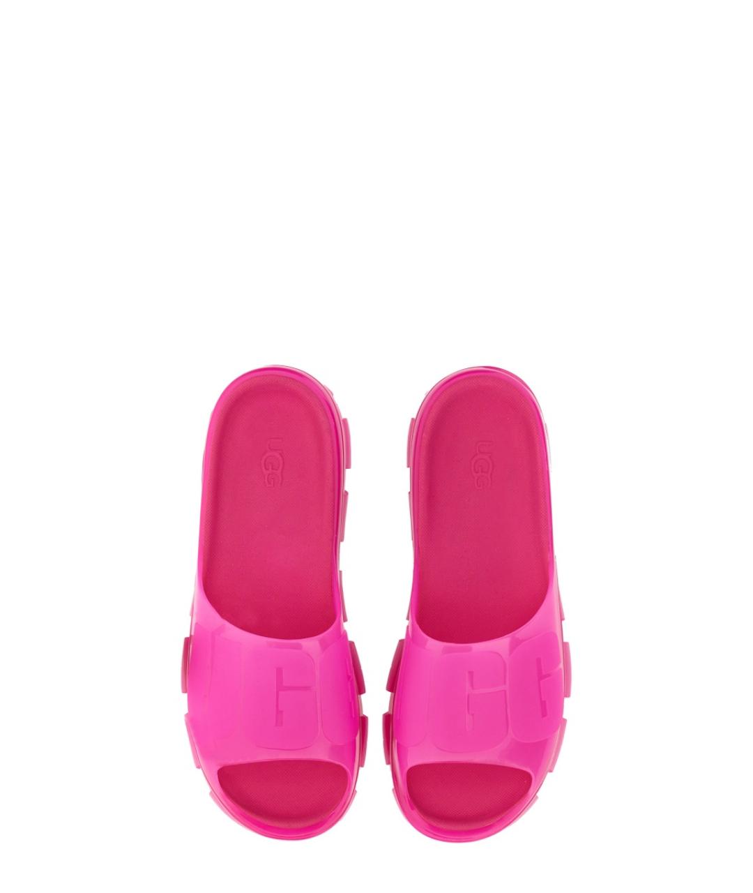 UGG AUSTRALIA Фуксия шлепанцы, фото 2