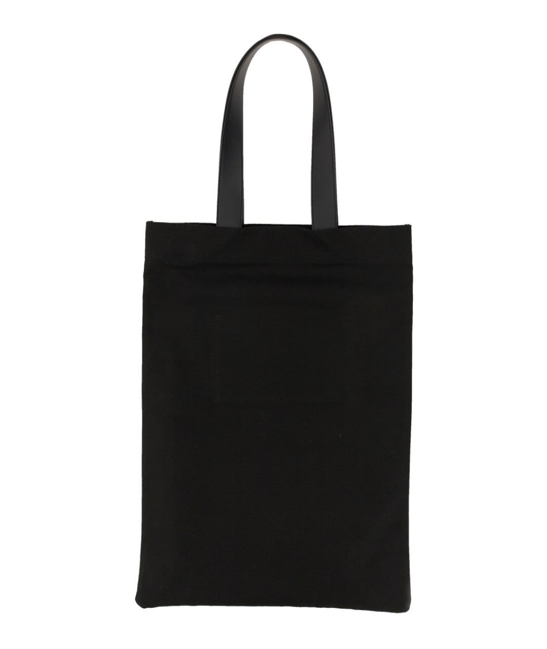 JIL SANDER Черная сумка тоут, фото 2