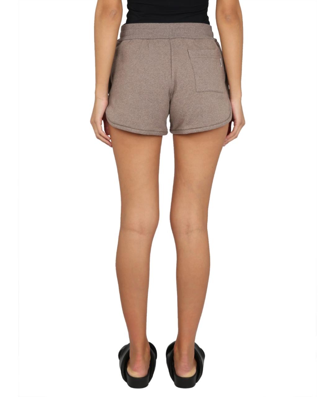 JIL SANDER Бежевые хлопковые шорты, фото 5