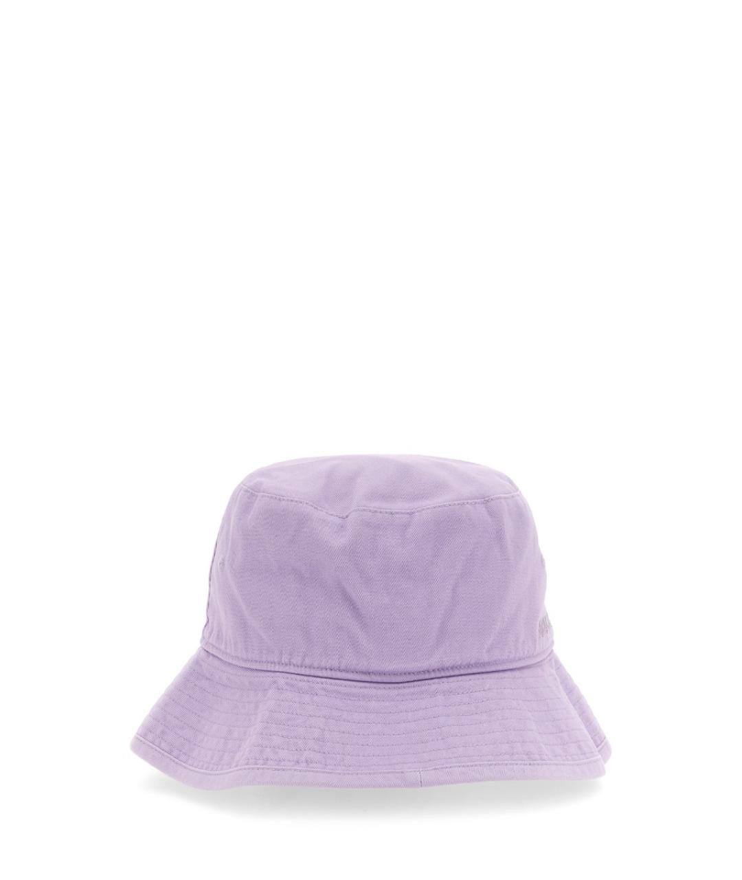 ACNE STUDIOS Фиолетовая хлопковая шляпа, фото 3