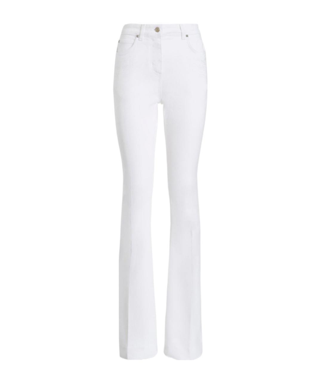 ETRO Белые прямые джинсы, фото 1