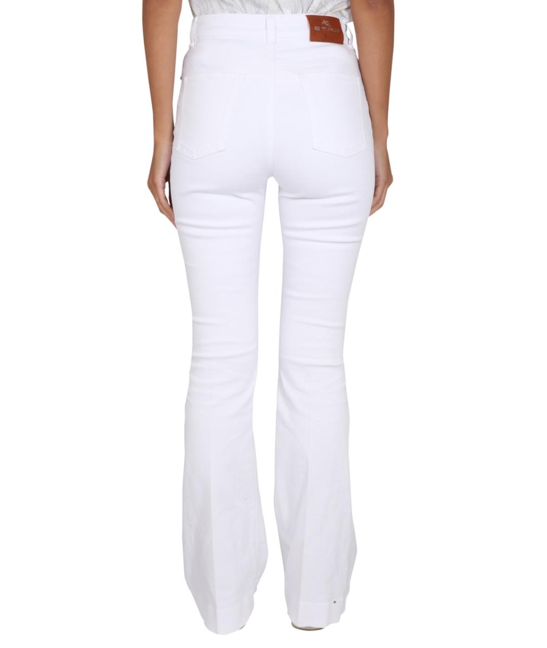 ETRO Белые прямые джинсы, фото 5