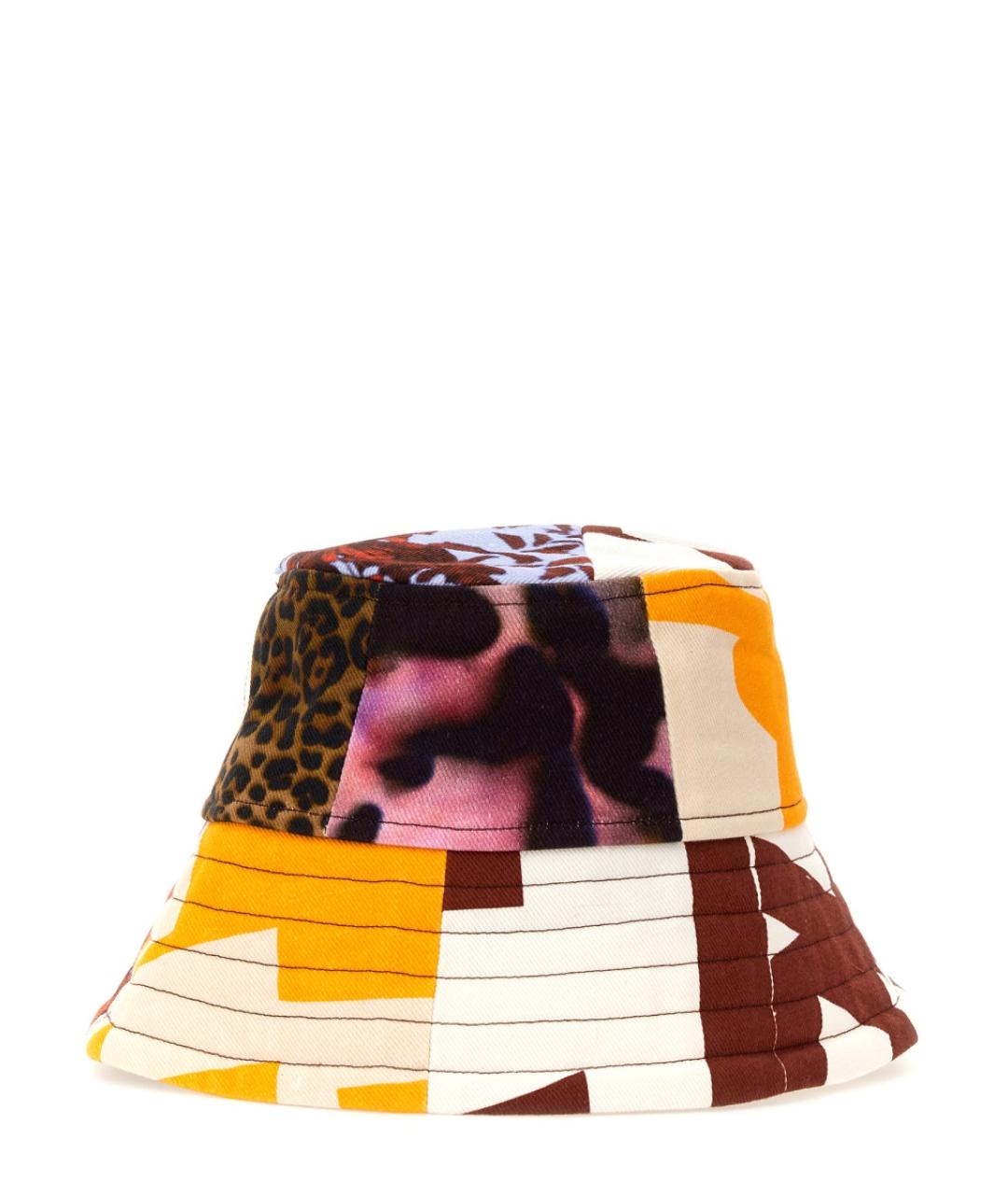 DRIES VAN NOTEN Мульти хлопковая шляпа, фото 1