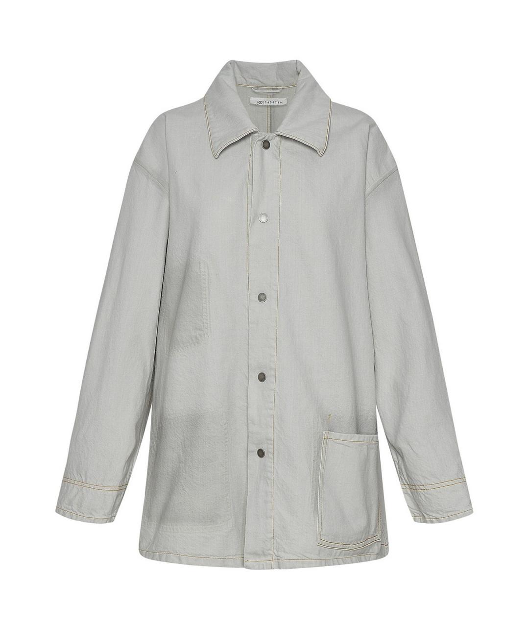 MAISON MARGIELA Белая хлопковая куртка, фото 1