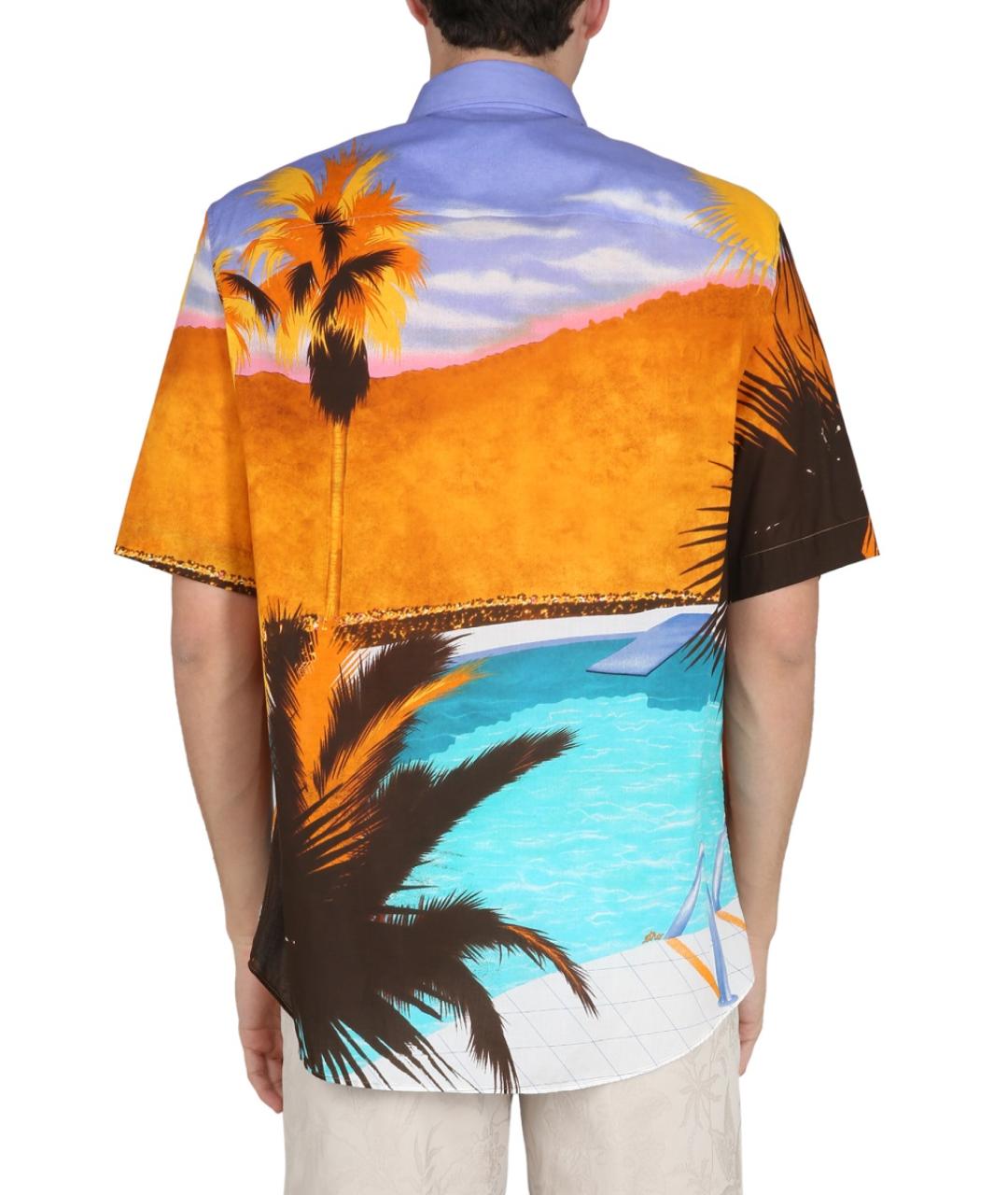 ETRO Мульти хлопковая кэжуал рубашка, фото 4