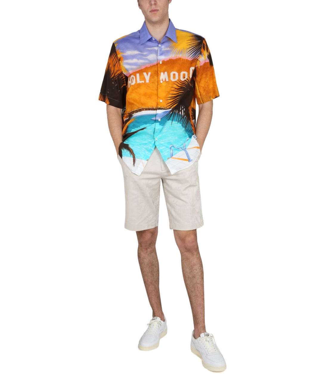 ETRO Мульти хлопковая кэжуал рубашка, фото 3