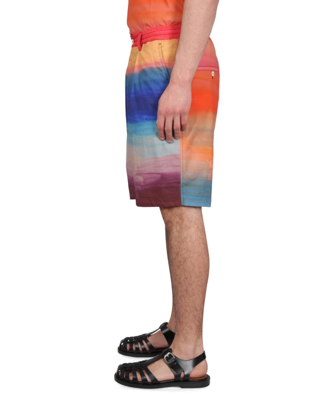 MARNI Мульти хлопковые шорты, фото 4