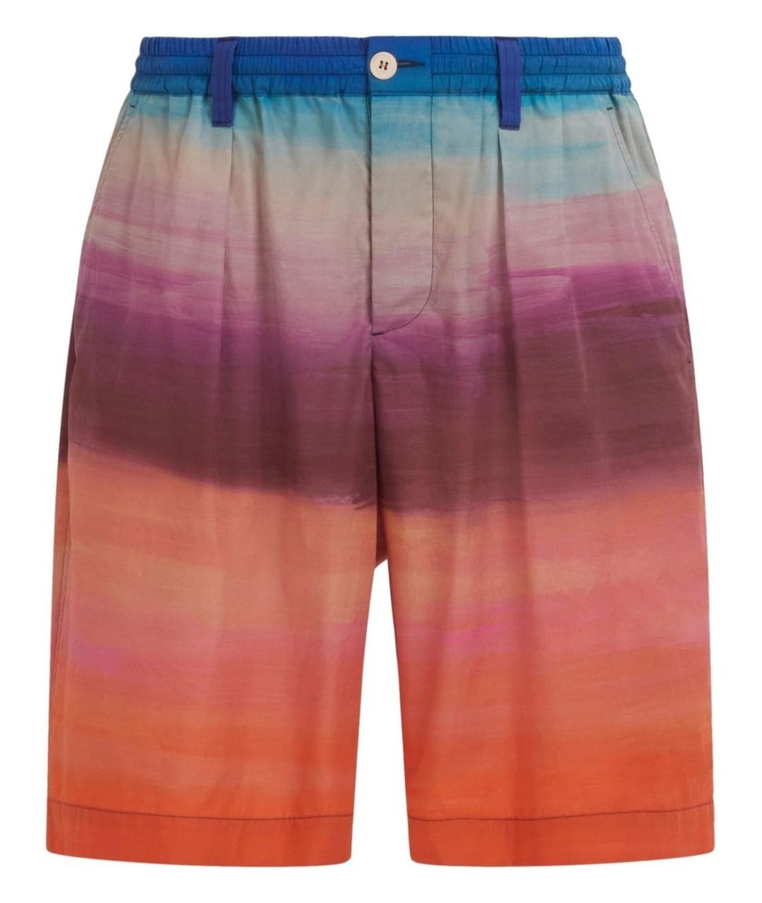 MARNI Мульти хлопковые шорты, фото 1