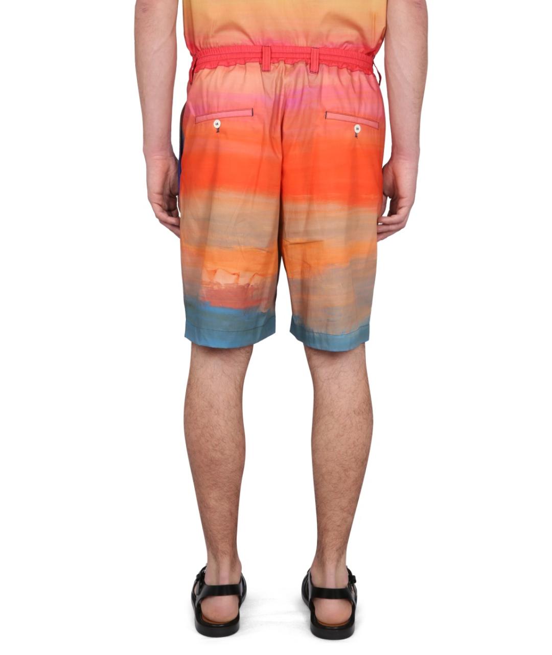 MARNI Мульти хлопковые шорты, фото 5