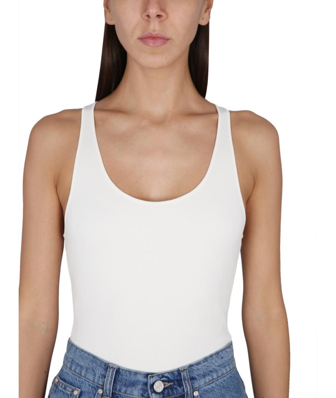 STELLA MCCARTNEY Белая вискозная майка, фото 5