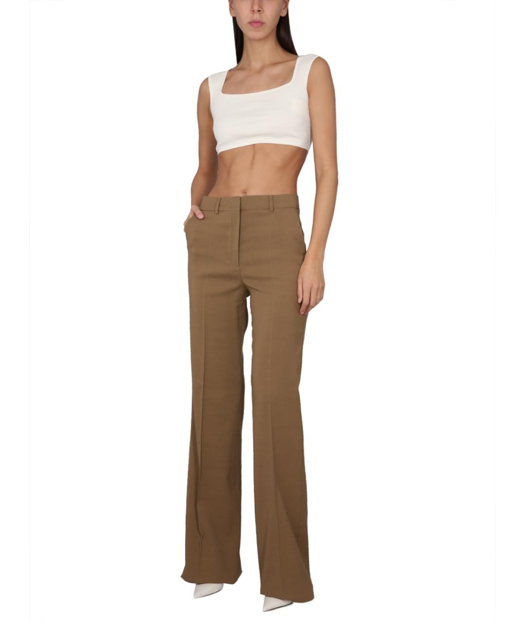 MAX MARA Белая хлопковая блузы, фото 3