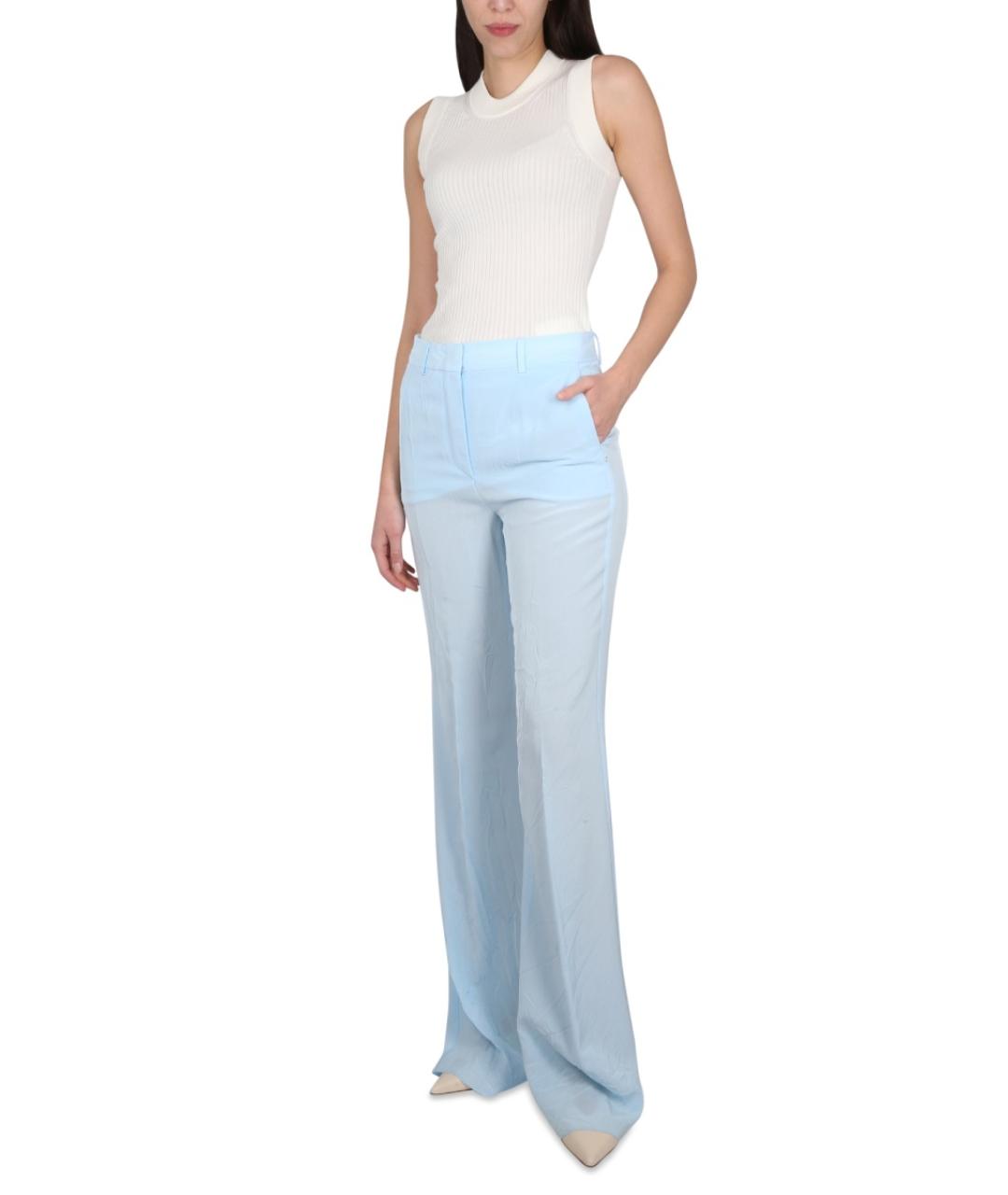 MAX MARA Белая хлопковая блузы, фото 3