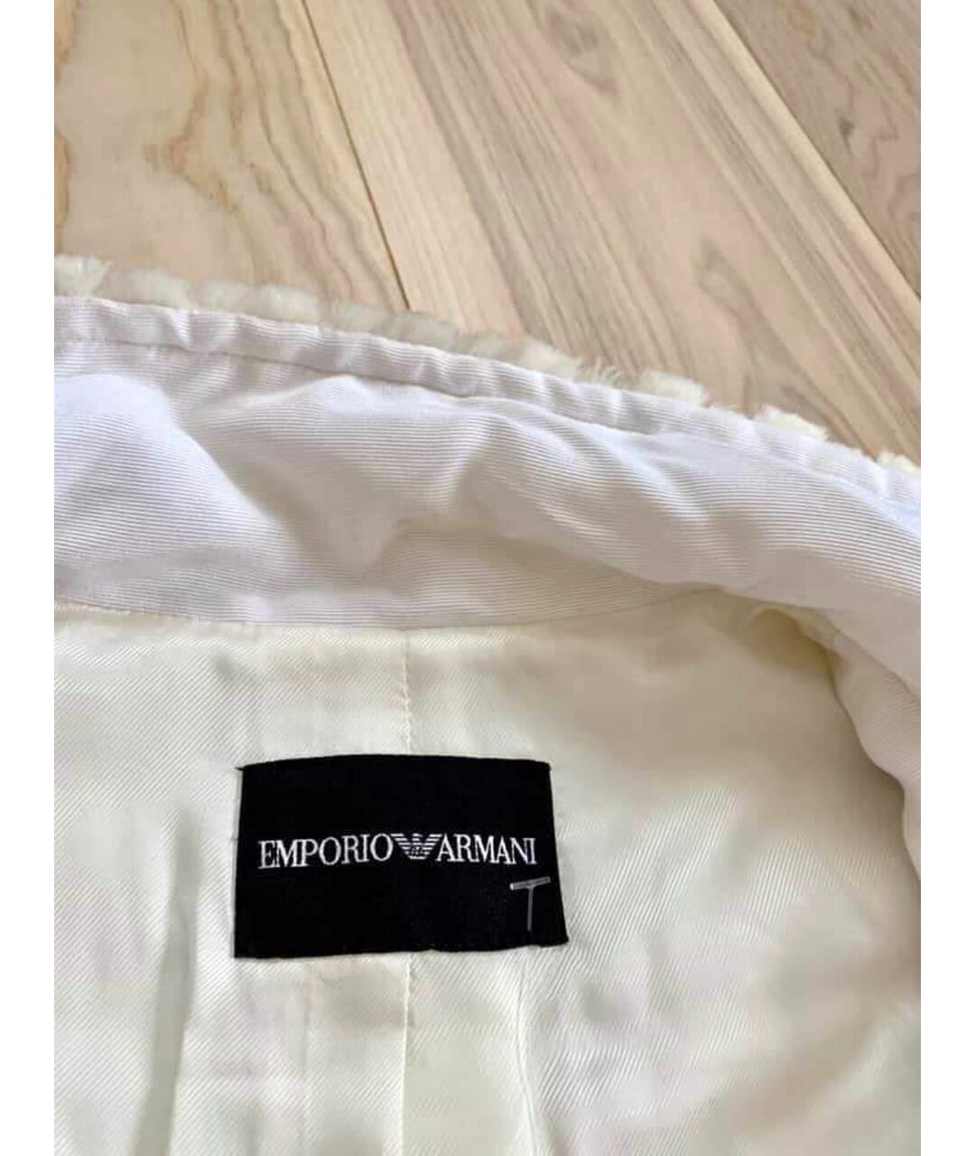 EMPORIO ARMANI Белая куртка, фото 7