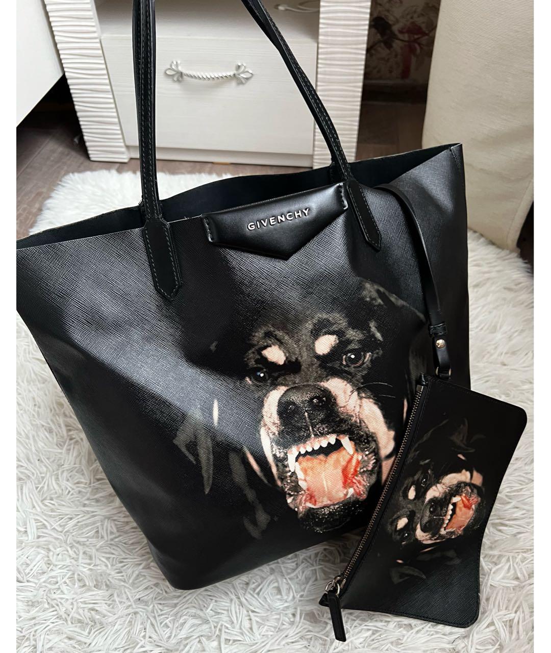 GIVENCHY Черная сумка тоут, фото 8
