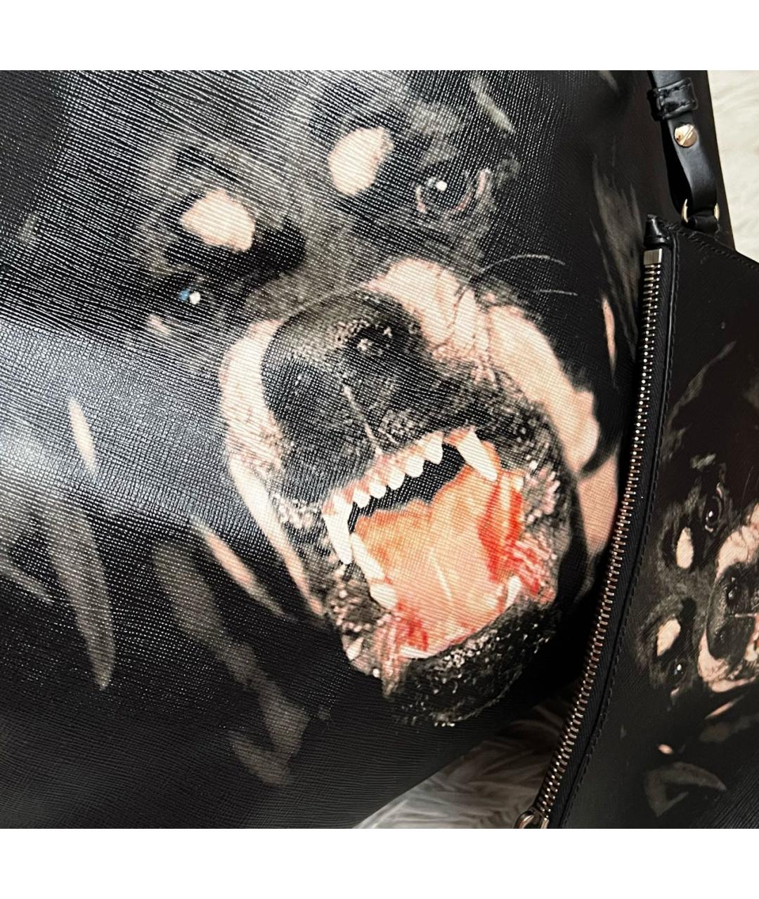 GIVENCHY Черная сумка тоут, фото 3