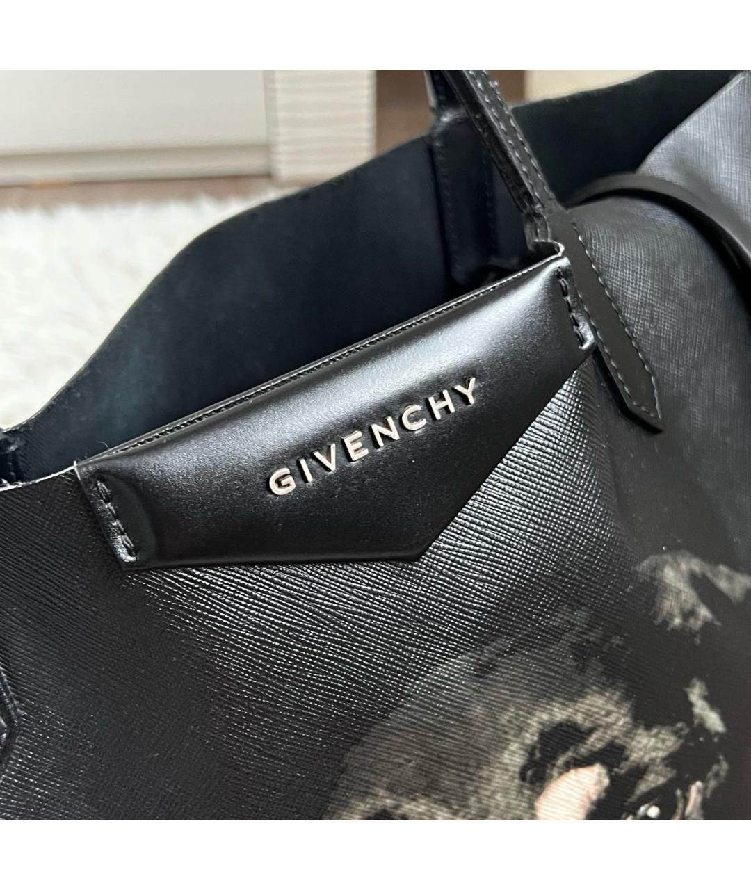 GIVENCHY Черная сумка тоут, фото 4