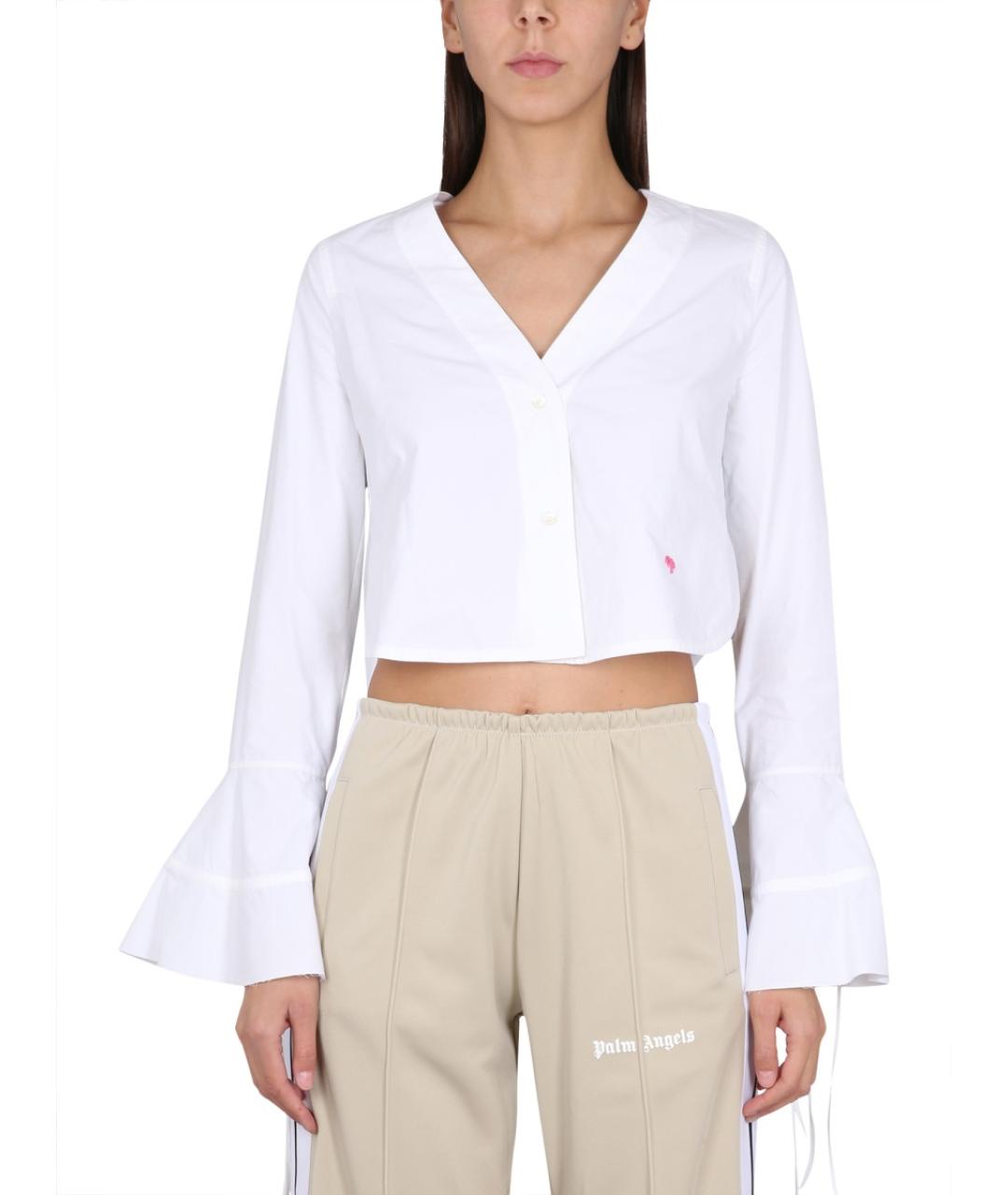 PALM ANGELS Белая рубашка, фото 2