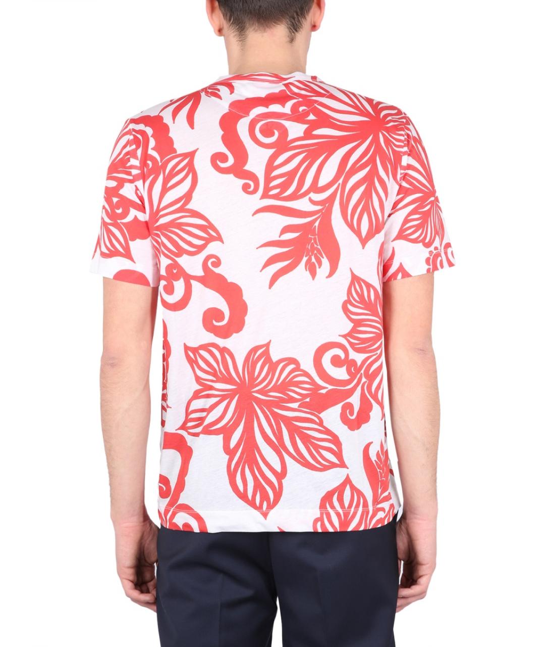 DRIES VAN NOTEN Мульти хлопковая футболка, фото 4