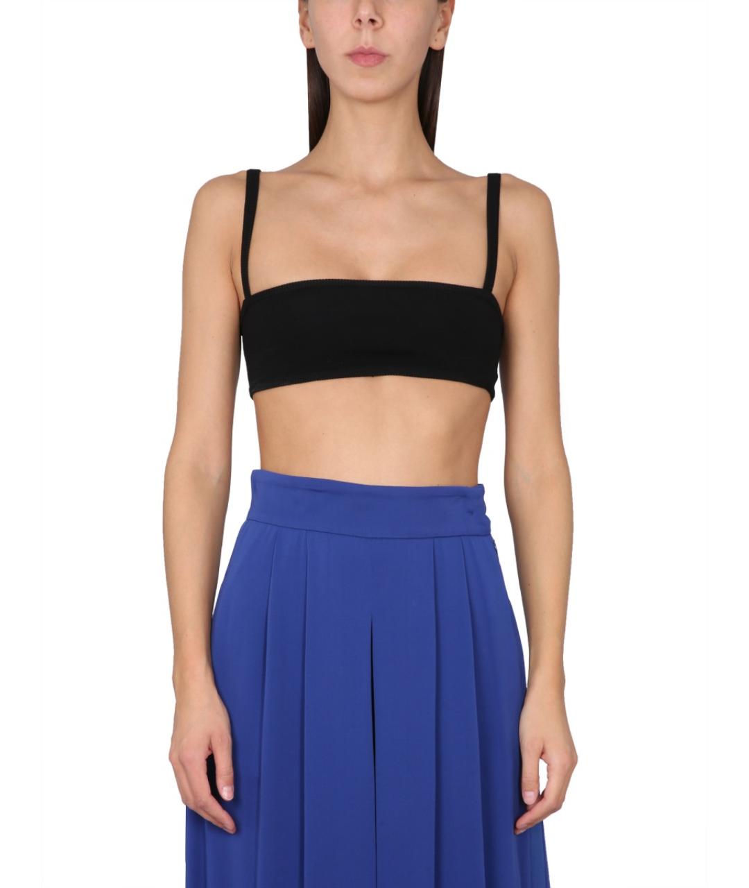 MAX MARA Черная вискозная майка, фото 5