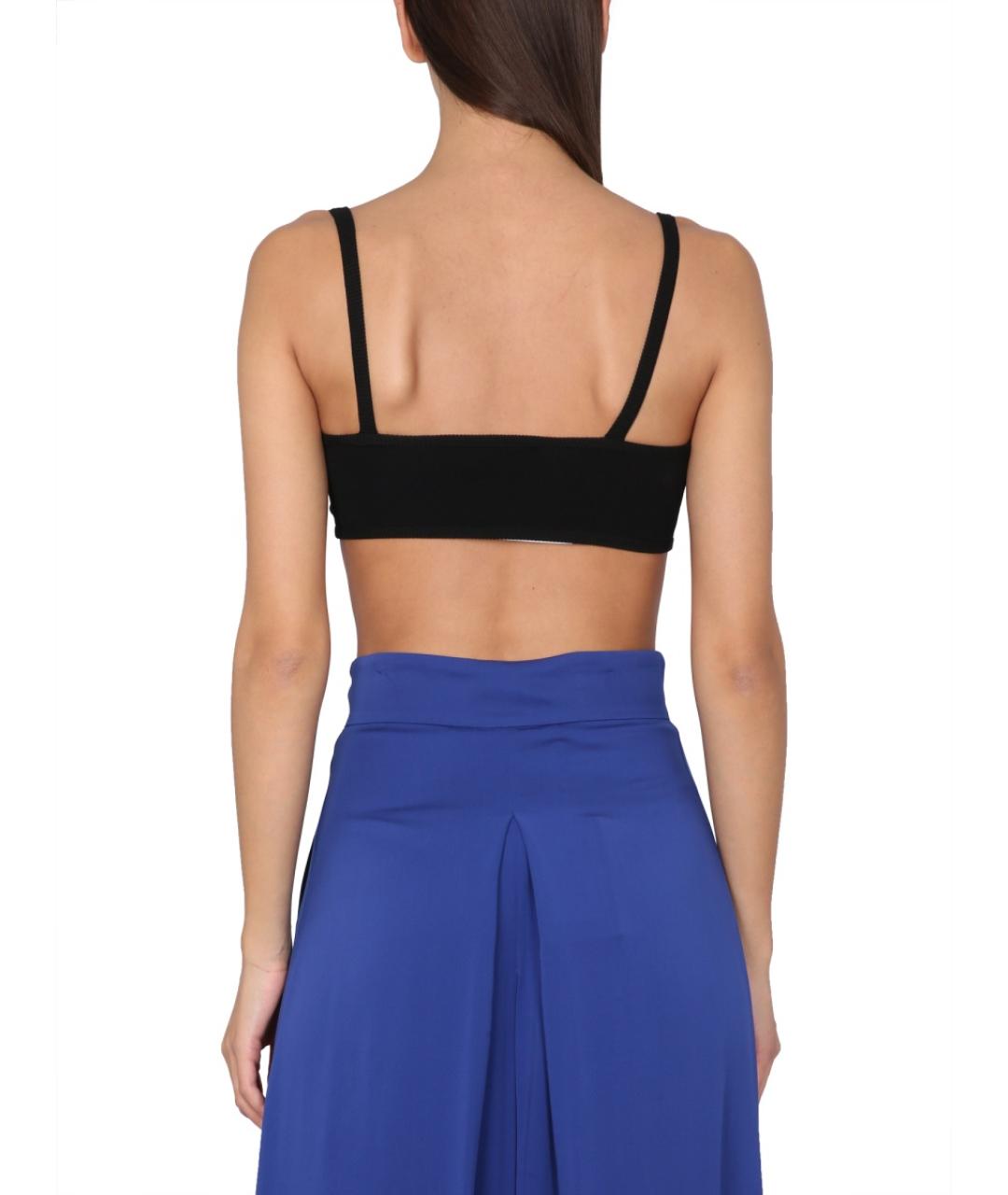 MAX MARA Черная вискозная майка, фото 3