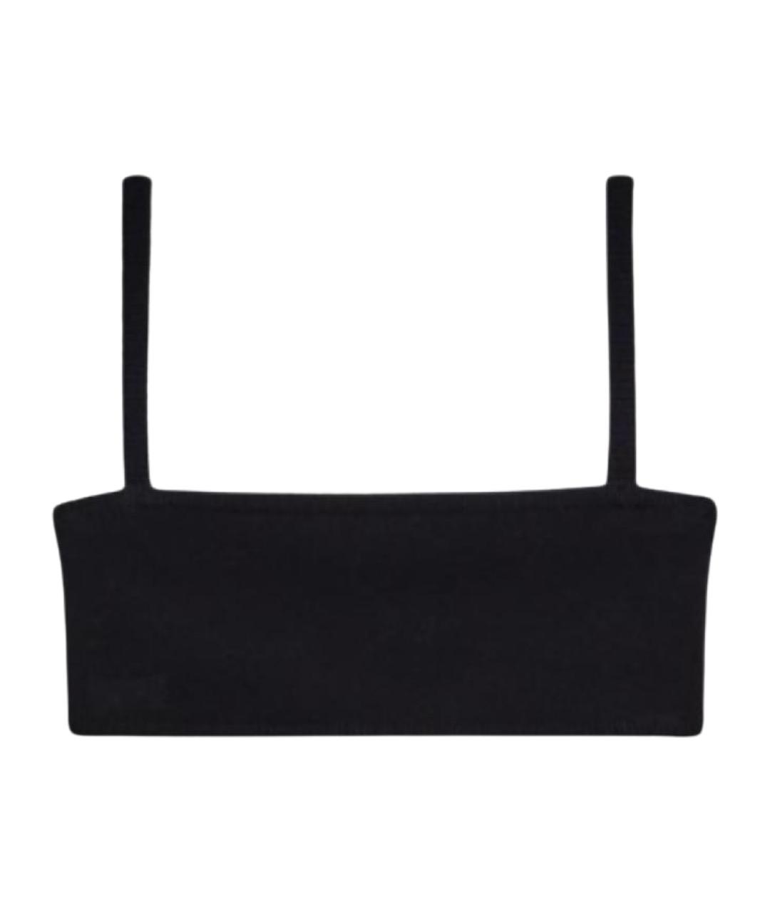 MAX MARA Черная вискозная майка, фото 1