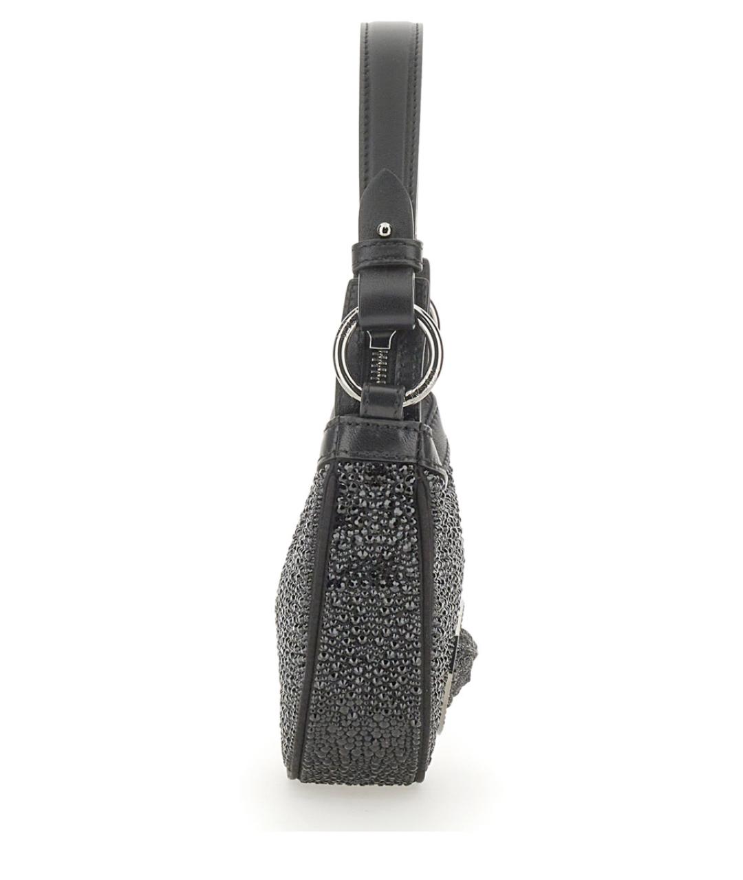 VERSACE Черная сумка через плечо, фото 3