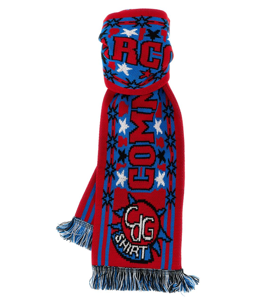 COMME DES GARÇONS SHIRT Мульти шарф, фото 1