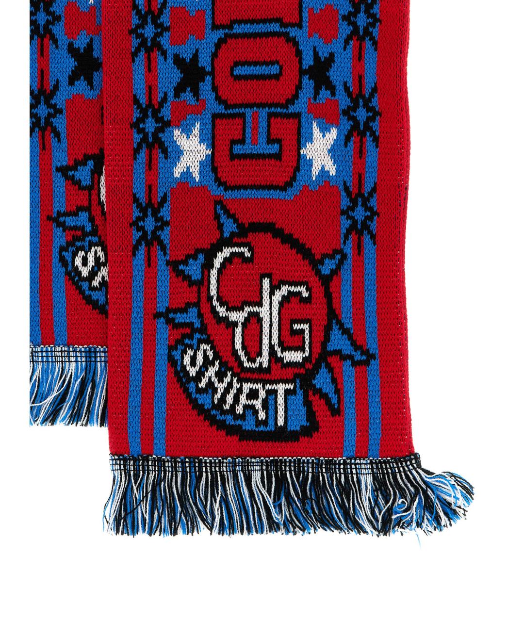 COMME DES GARÇONS SHIRT Мульти шарф, фото 2