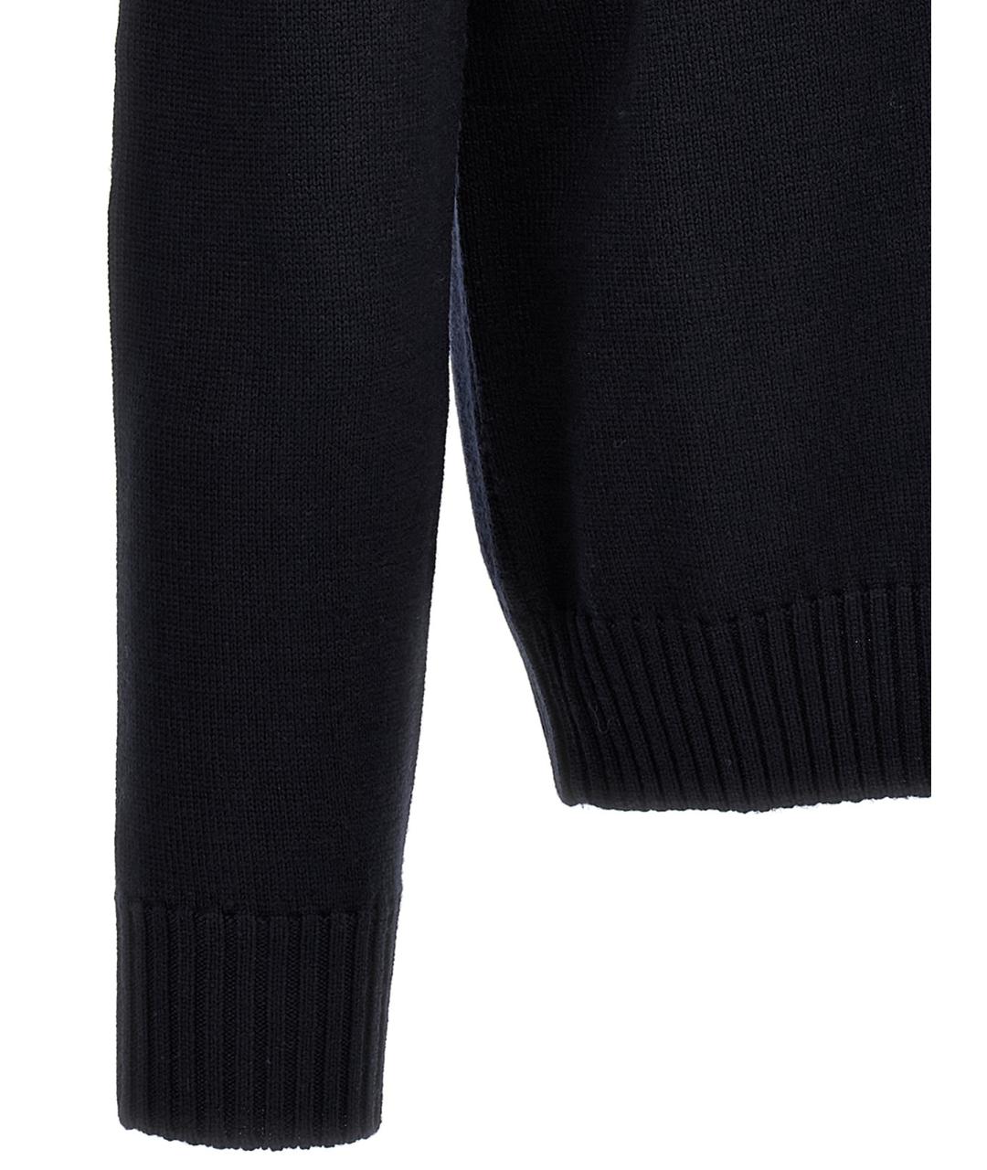 BALLANTYNE Синий шерстяной джемпер / свитер, фото 4