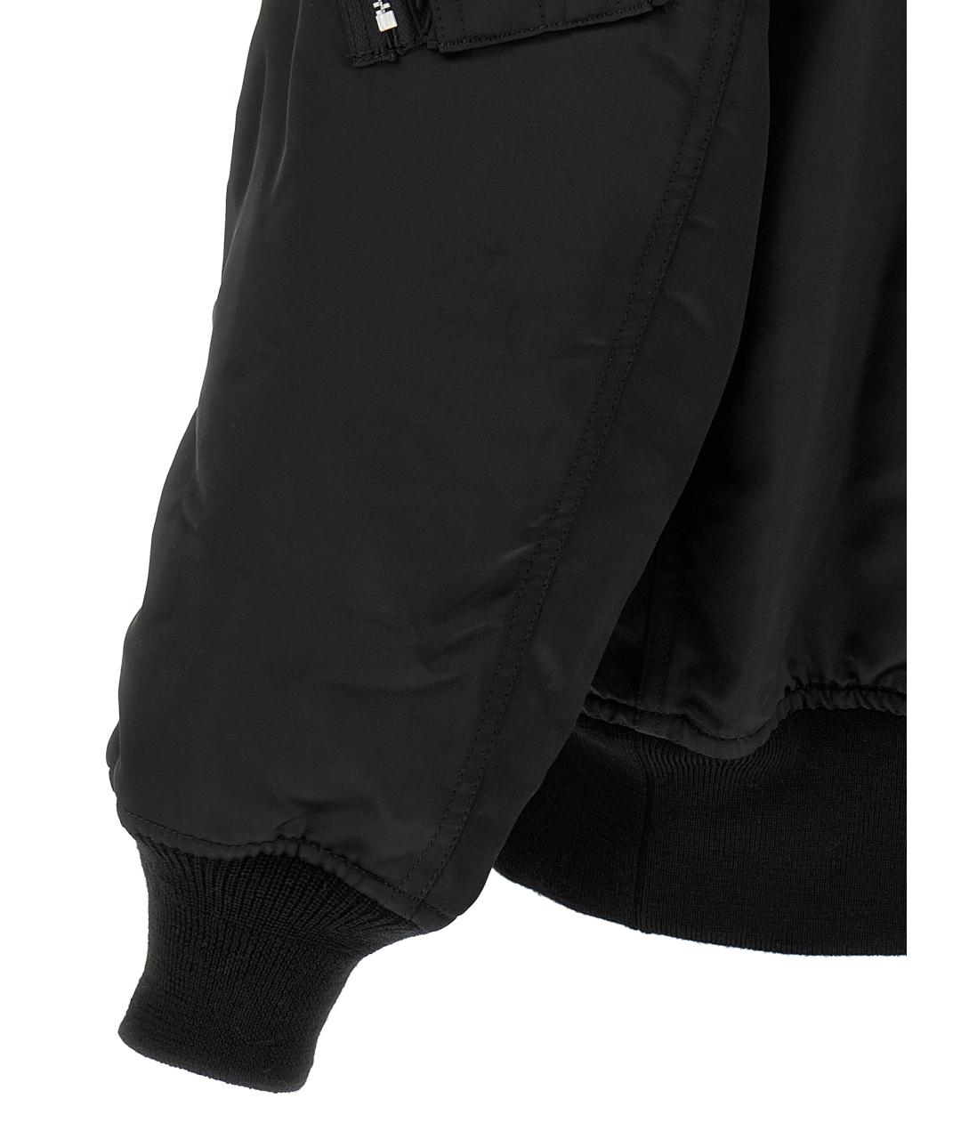 COMME DES GARÇONS HOMME PLUS Черная полиамидовая куртка, фото 4