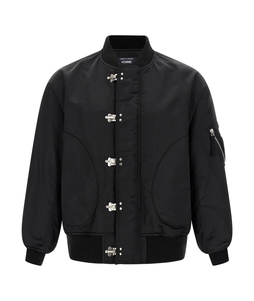 COMME DES GARÇONS HOMME PLUS Черная полиамидовая куртка, фото 1