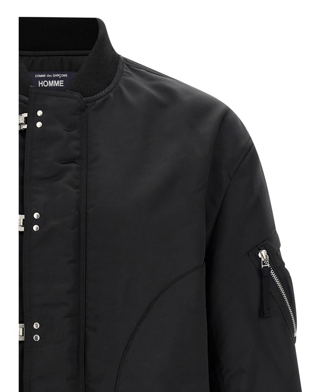 COMME DES GARÇONS HOMME PLUS Черная полиамидовая куртка, фото 3