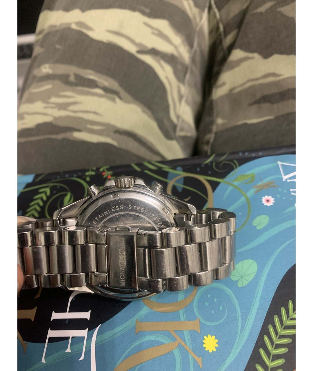 MICHAEL MICHAEL KORS Серебряные стальные часы, фото 3
