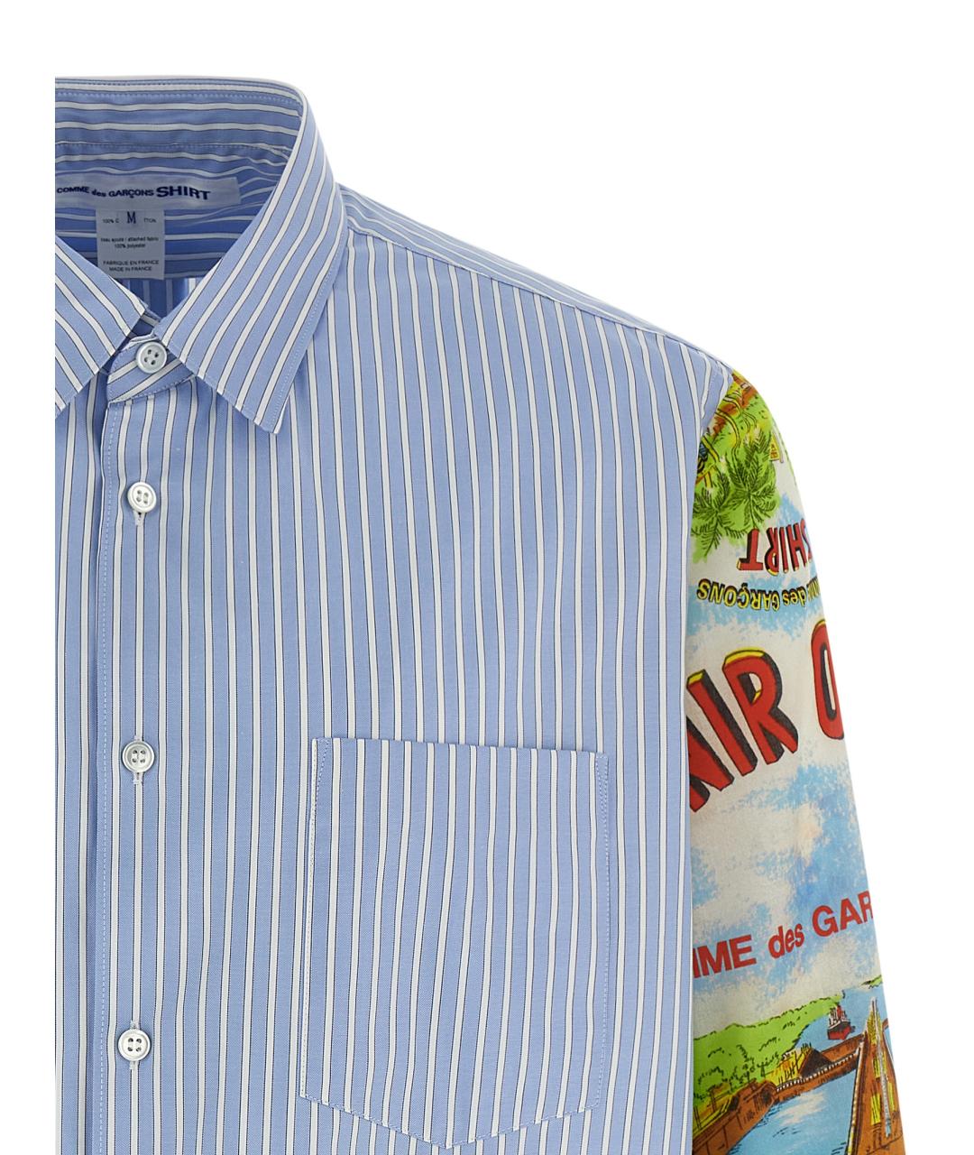 COMME DES GARÇONS SHIRT Мульти хлопковая кэжуал рубашка, фото 3