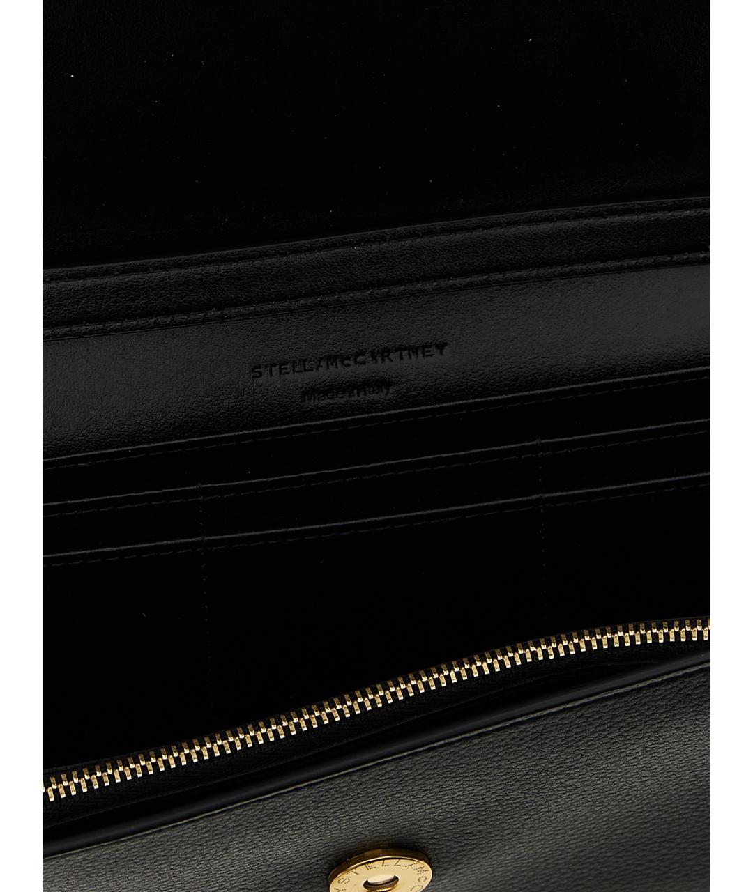 STELLA MCCARTNEY Черный кошелек, фото 4