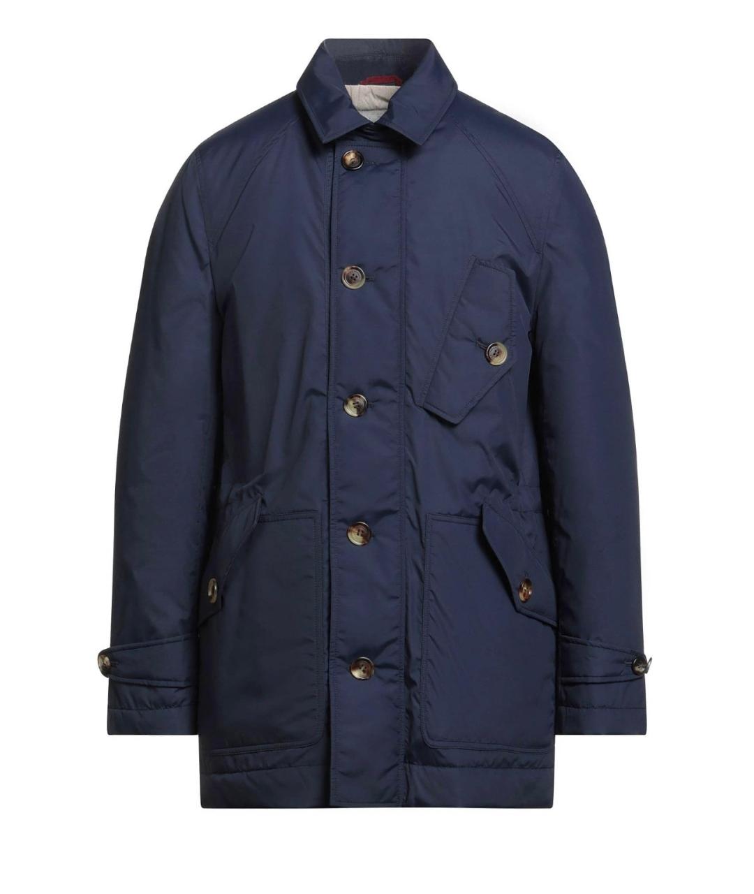 BRUNELLO CUCINELLI Темно-синяя куртка, фото 6