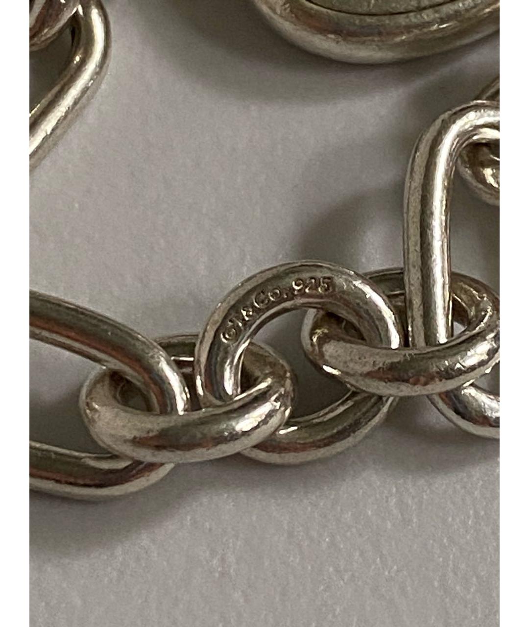 TIFFANY&CO Серебрянный серебряный браслет, фото 4
