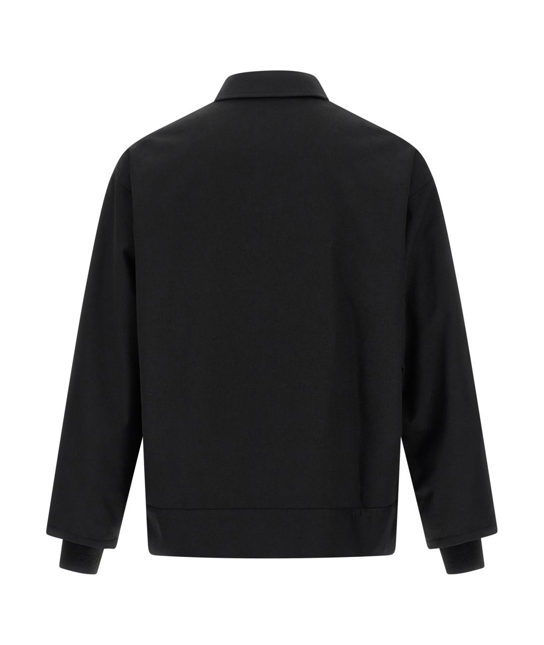 COMME DES GARÇONS HOMME PLUS Черная полиэстеровая куртка, фото 2