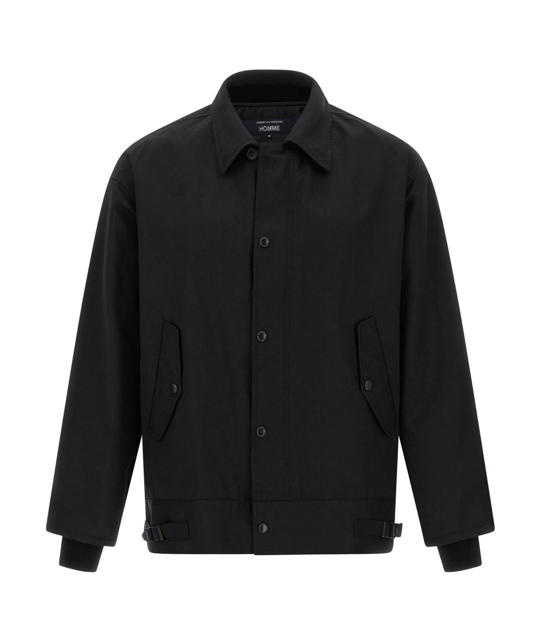 COMME DES GARÇONS HOMME PLUS Черная полиэстеровая куртка, фото 1