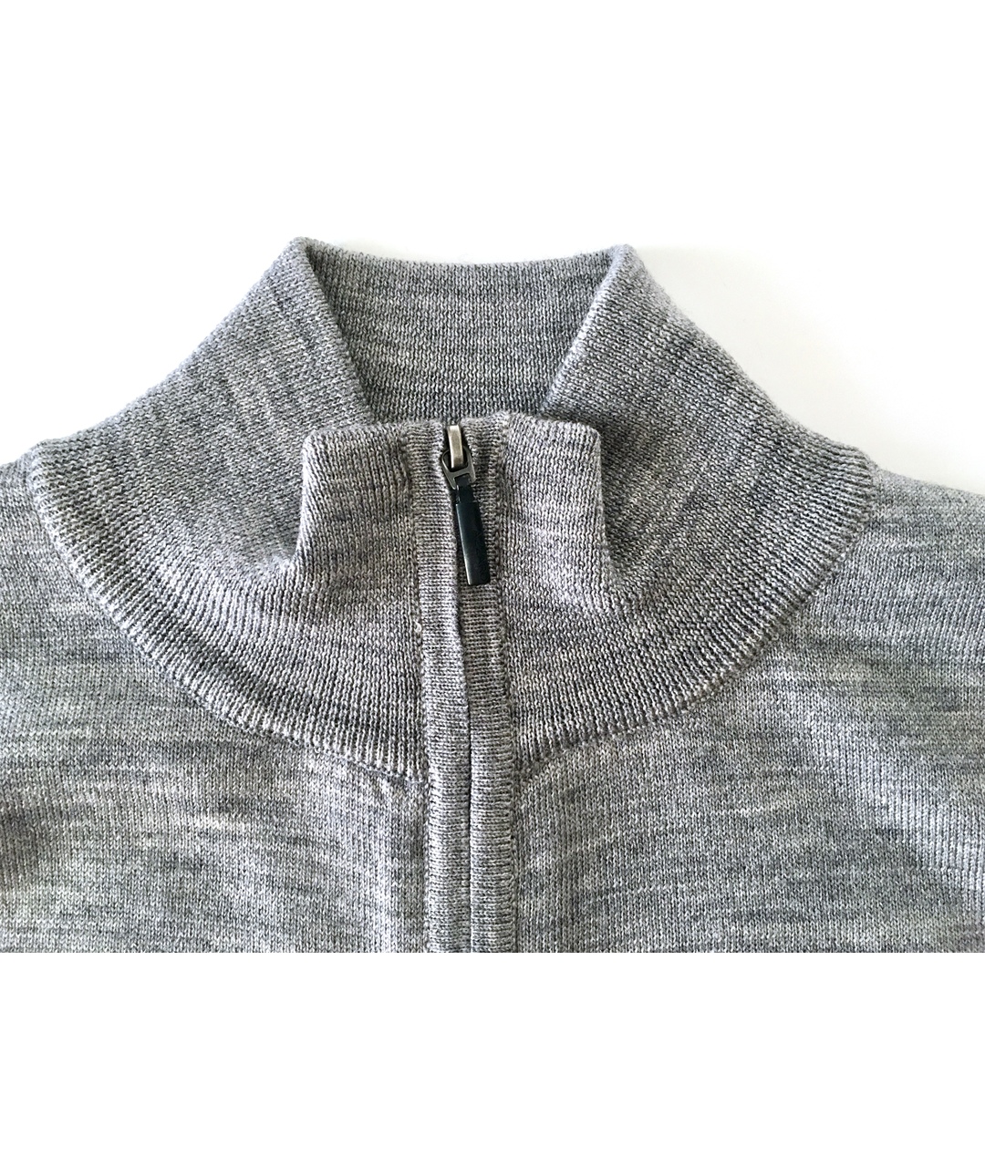 AZZARO Серый шерстяной джемпер / свитер, фото 5