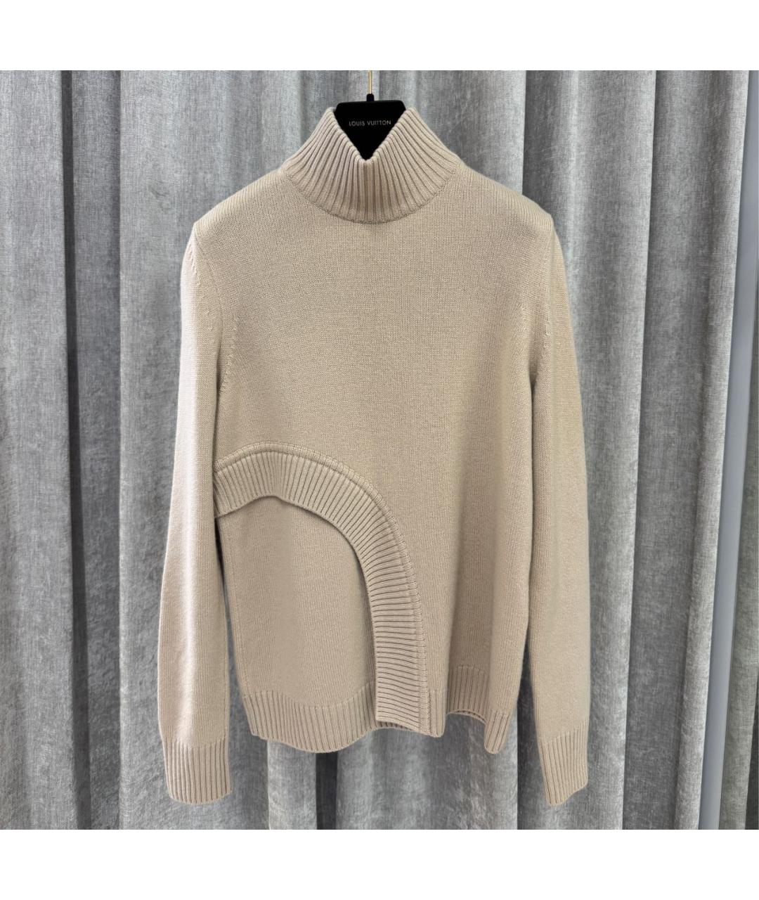 GIVENCHY Бежевая шерстяная водолазка, фото 6